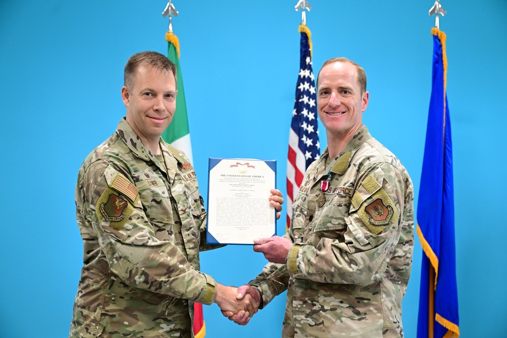 57th RQS conducts change of command ceremony