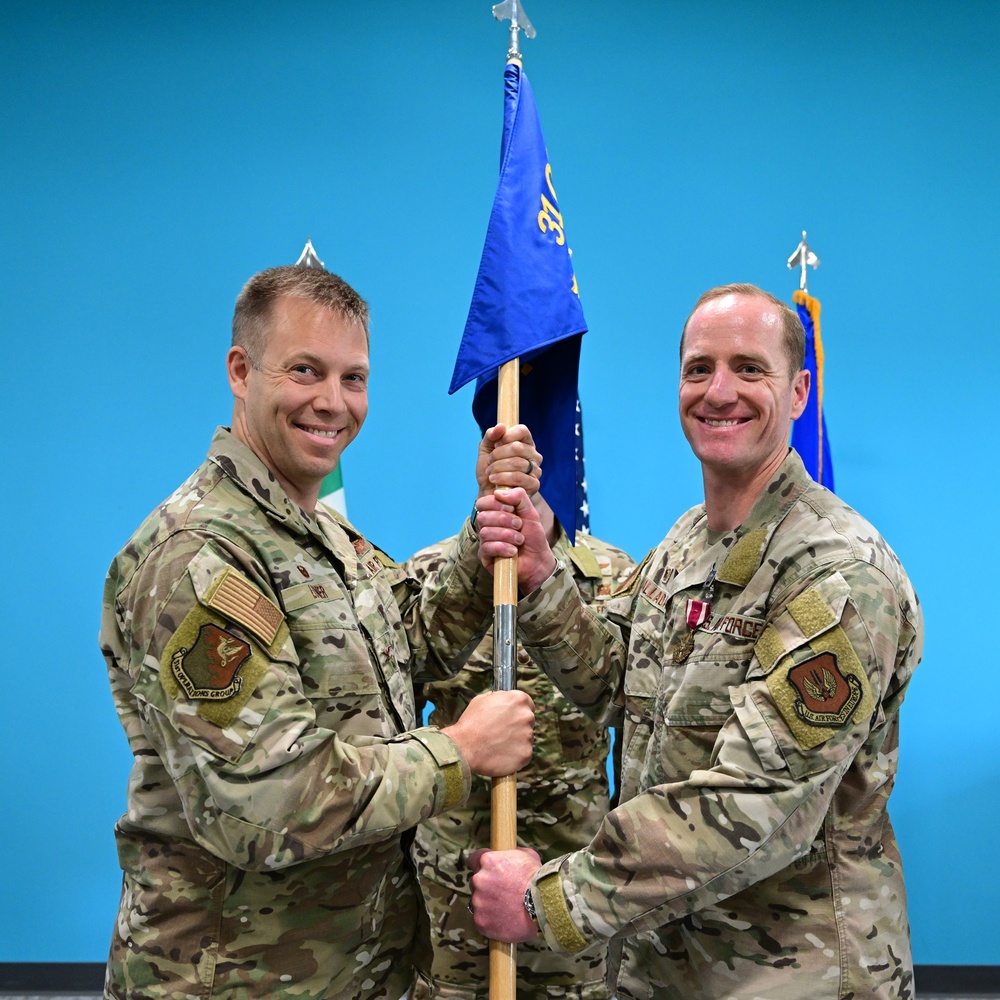 57th RQS conducts change of command ceremony