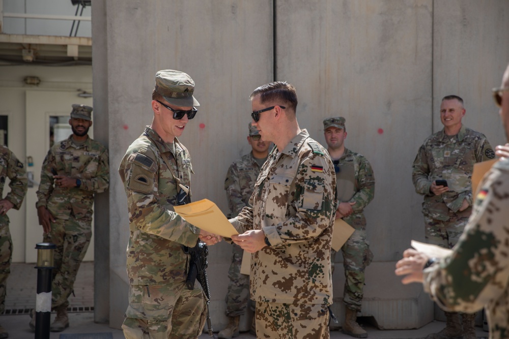 Coalition Members Awarded for Rifle Marksmanship