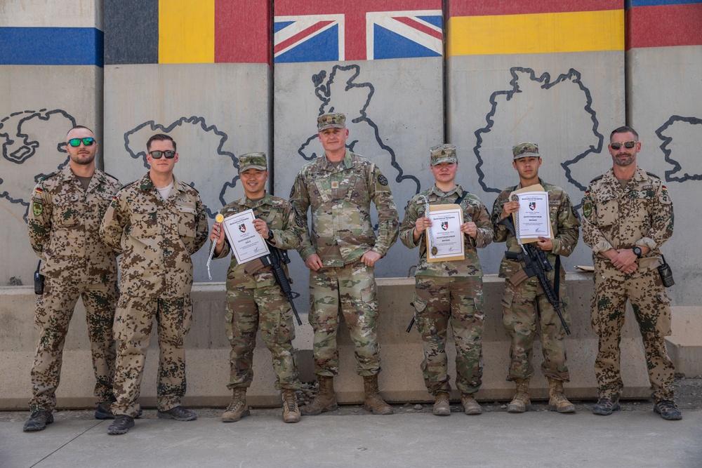 Coalition Members Awarded for Rifle Marksmanship