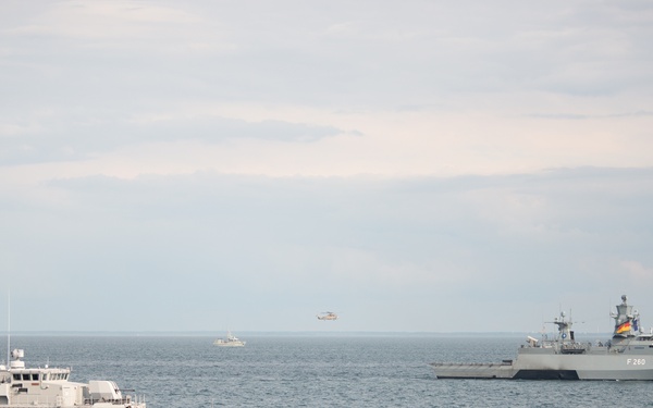 BALTOPS 25 ships sail in formation