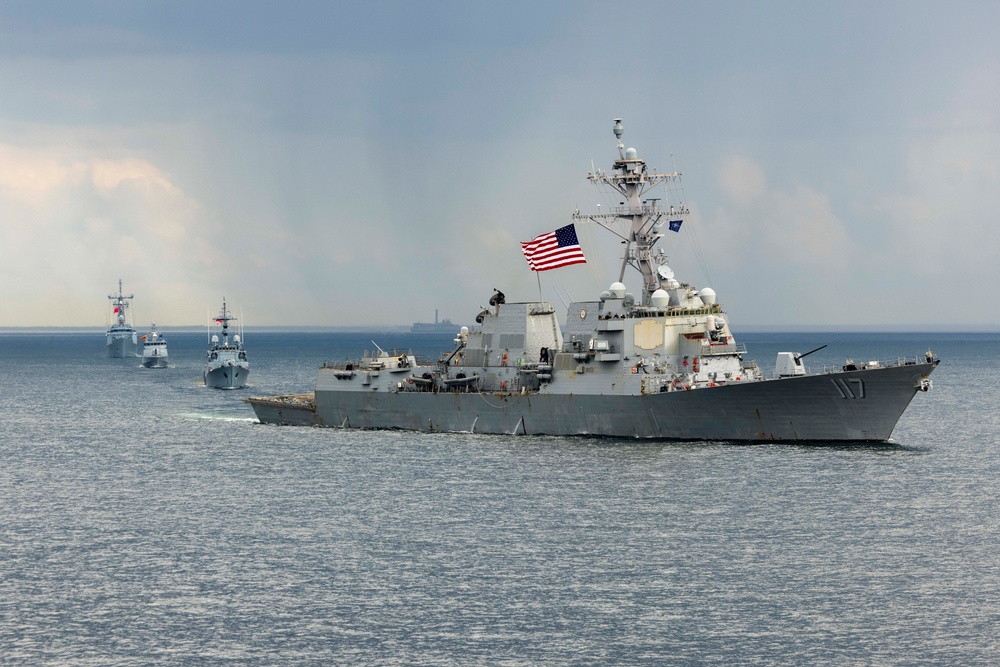 BALTOPS 25 Ship Formation