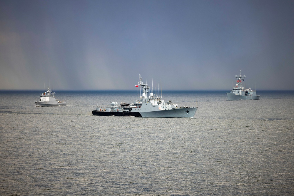 BALTOPS 25 Ship Formation