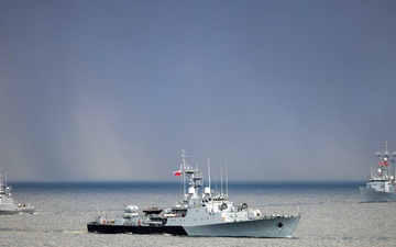 BALTOPS 25 Ship Formation