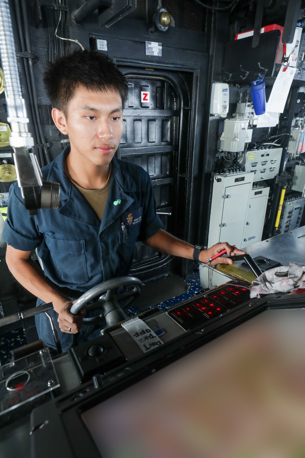 USS Princeton conducts operations in the U.S. Central Command area of responsibility as part of the Carl Vinson Carrier Strike Group