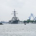 BALTOPS 25 ships depart Rostock, Germany