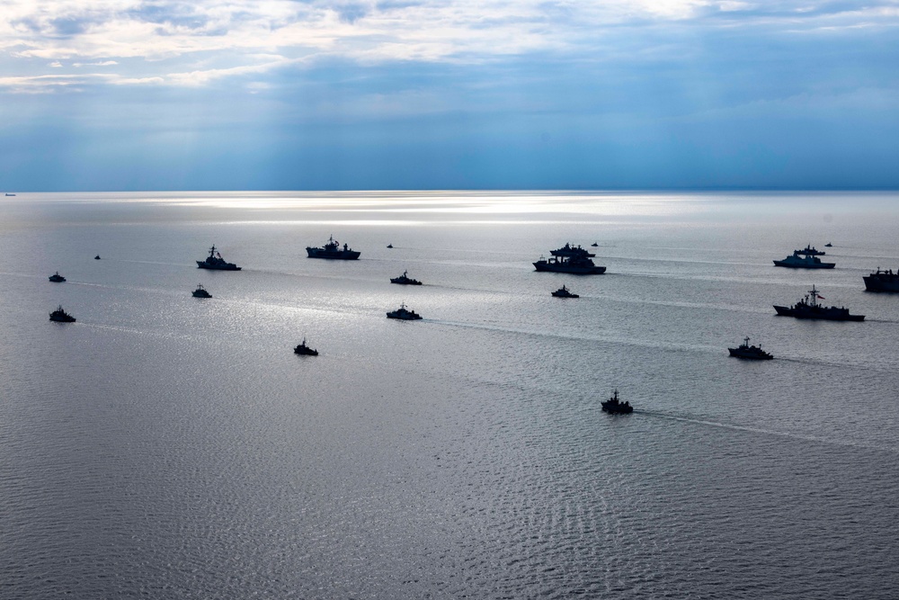 BALTOPS 25 Ship Formation