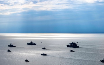 BALTOPS 25 Ship Formation