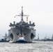 BALTOPS 25 ships depart Rostock, Germany
