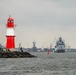 BALTOPS 25 ships depart Rostock, Germany