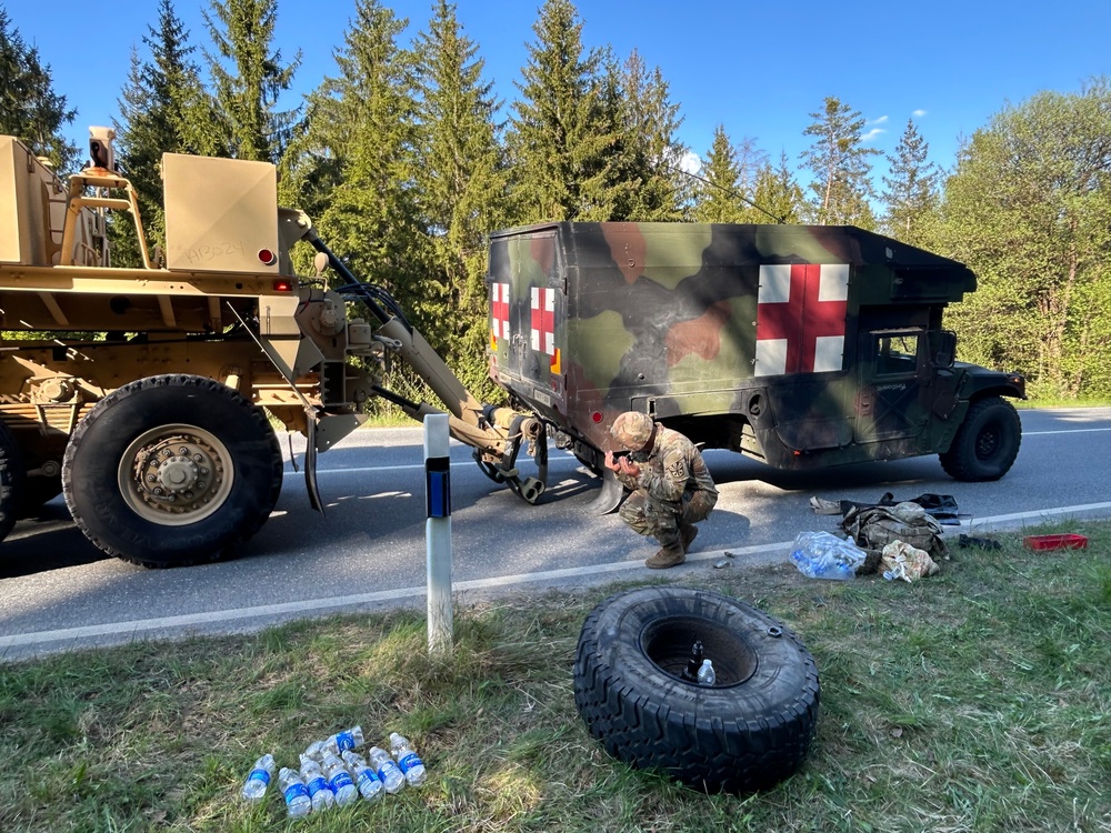 Tactical Medical Convoy : &quot;The 99&quot; Complete 1,900-Kilometer Trek from Germany to Lithuania for DEFENDER 25