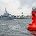 BALTOPS 25 ships depart Rostock, Germany