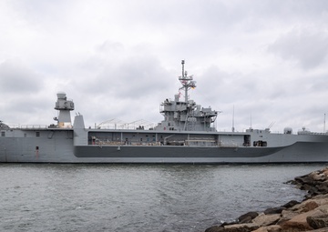 BALTOPS 25 ships depart Rostock, Germany
