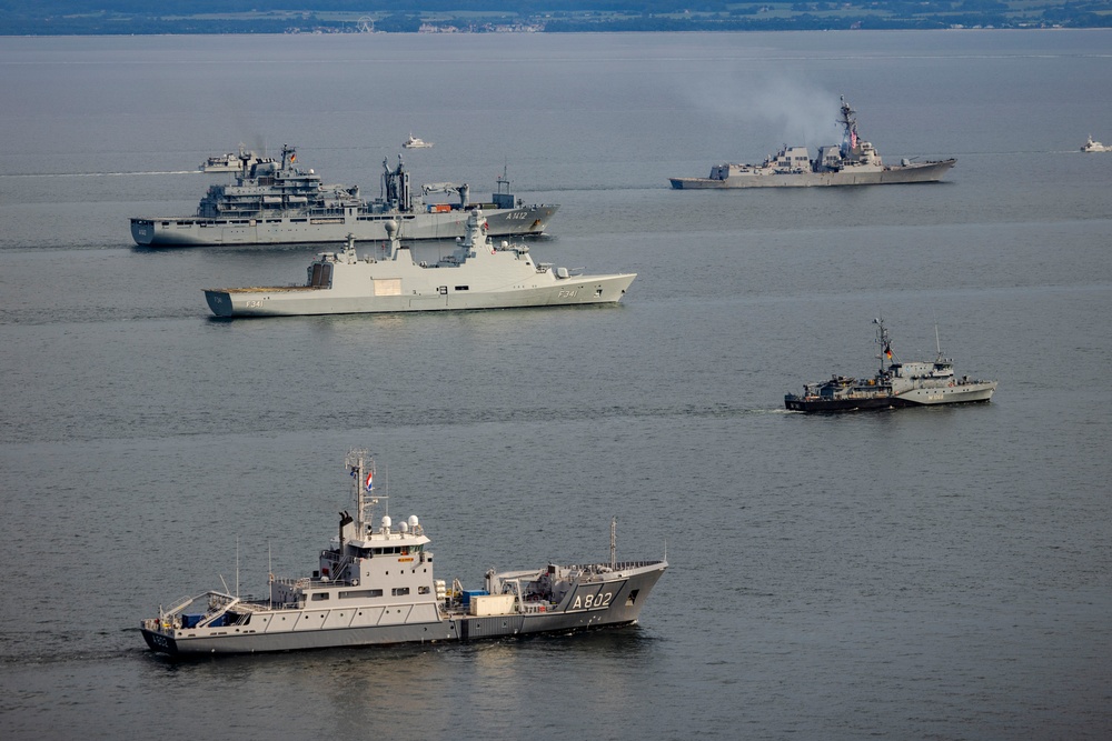 BALTOPS 25 Ship Formation