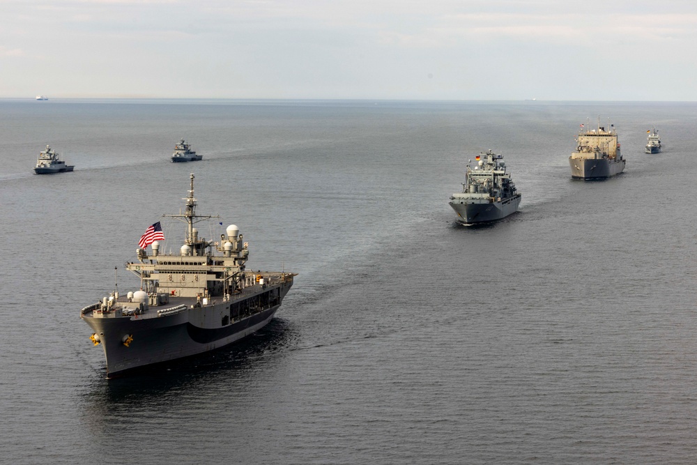 BALTOPS 25 Ship Formation