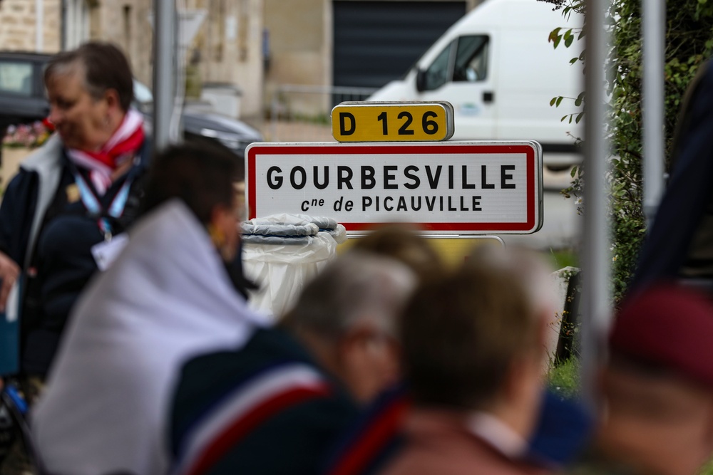 DDay81: Gourbesville Ceremony