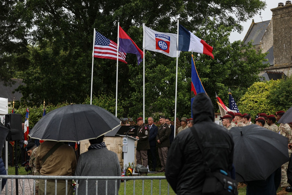 DDay81: Gourbesville Ceremony