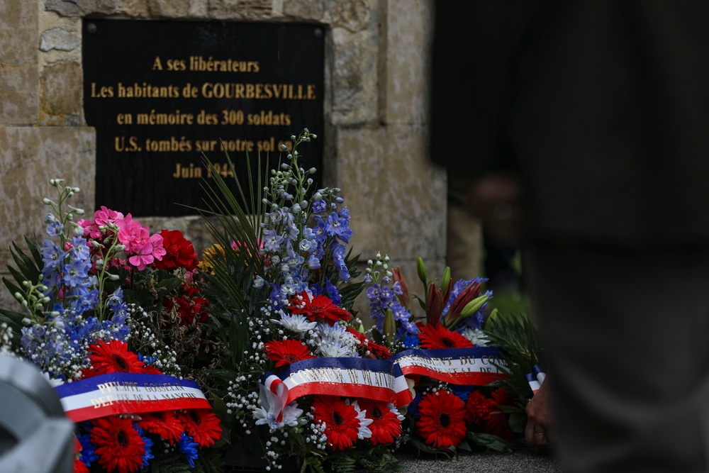DDay81: Gourbesville Ceremony