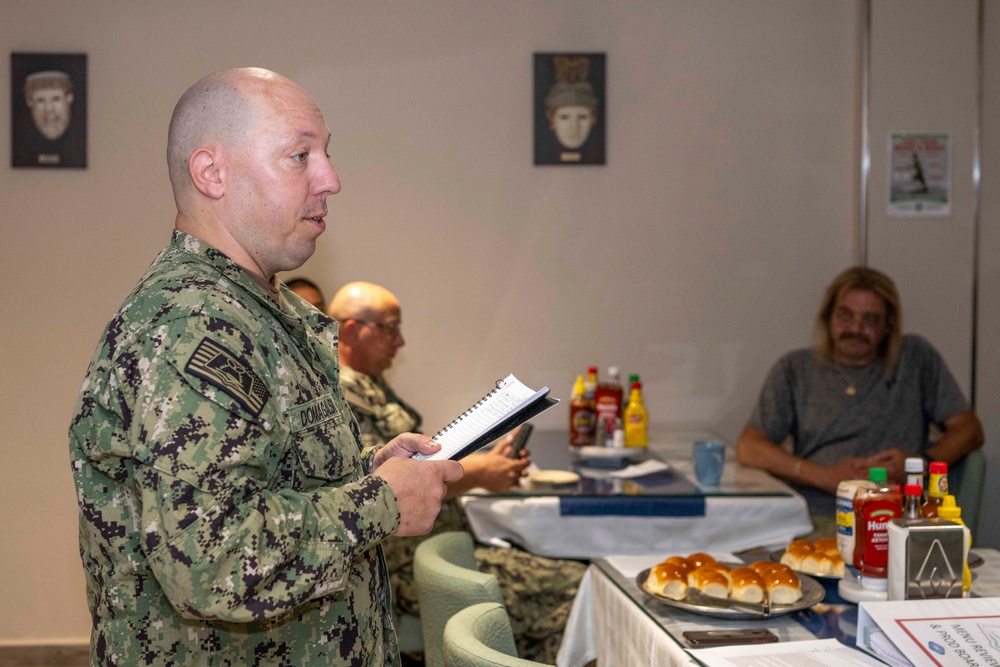 NSA Souda Bay Minoan Taverna hosts menu review board June 5, 2025