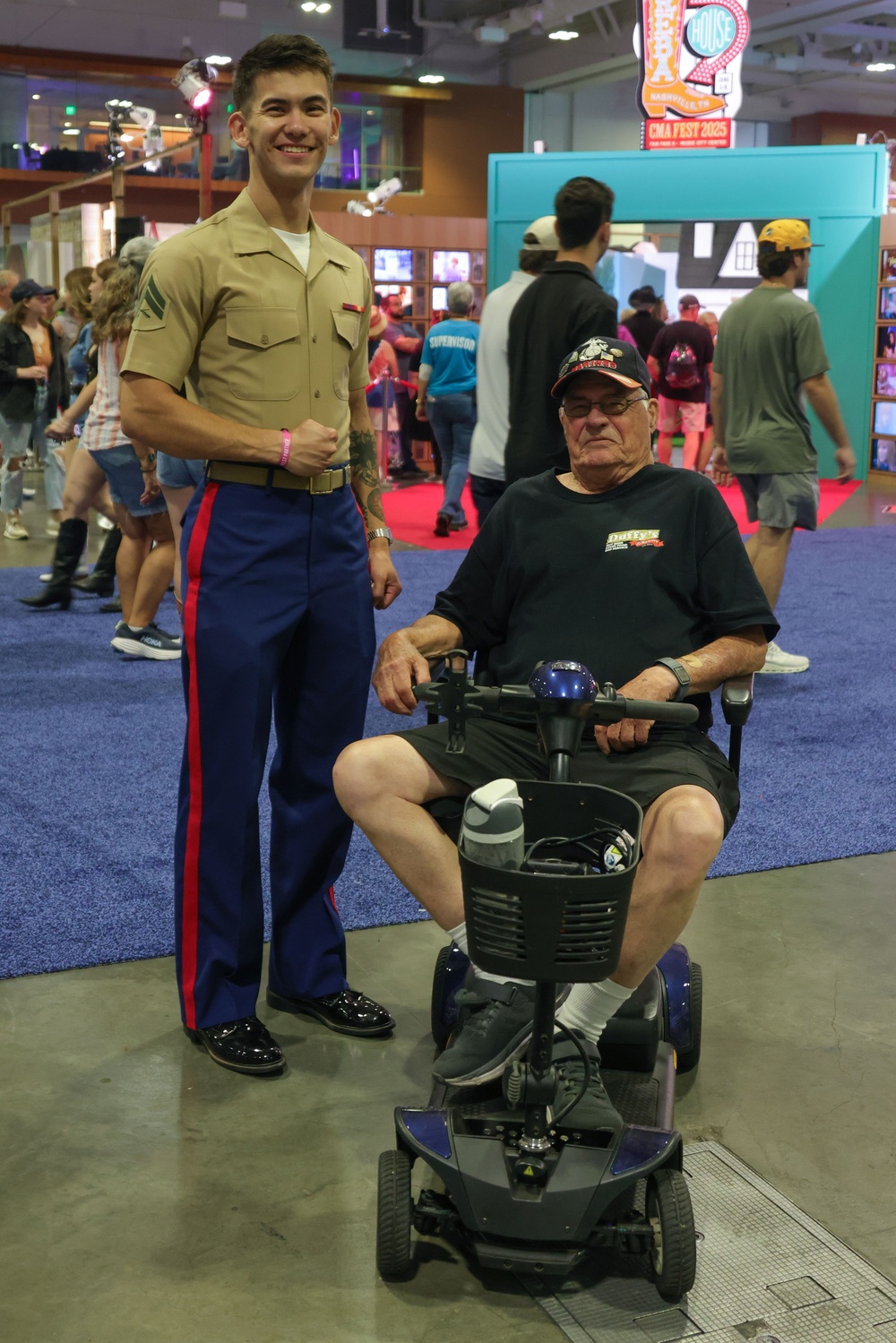 MCRC Participates in Country Music Awards During Marine Week Nashville