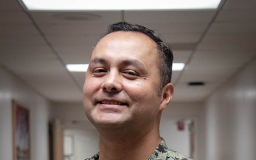 Cherry Point Clinic Bids Fair Winds, Following Seas to Hospital Corpsman Third Class Ed Deleon