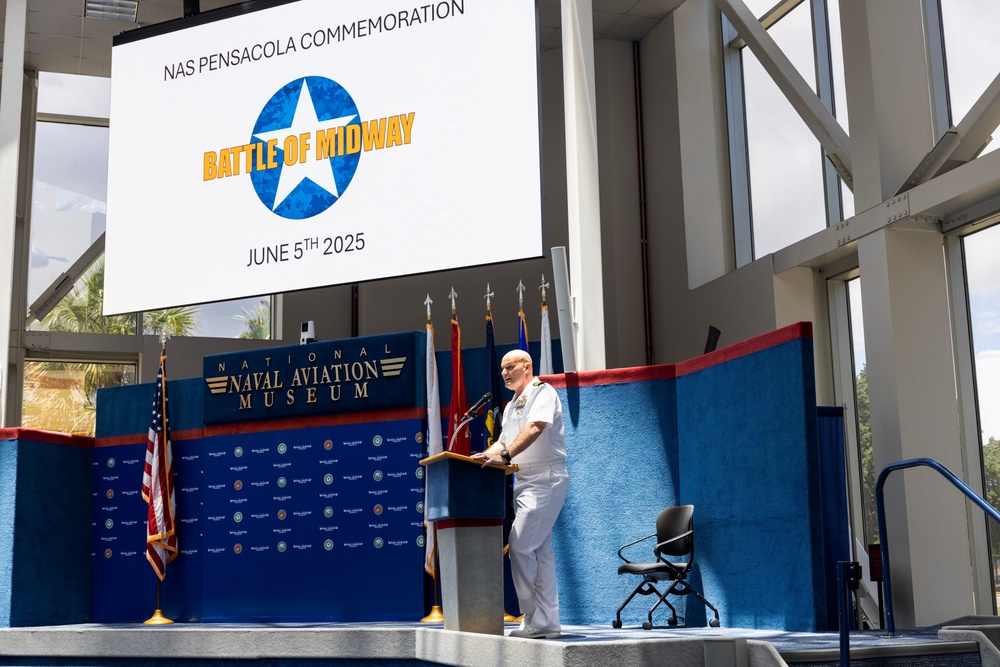 Training Air Wing Six Commemorates Battle of Midway Anniversary at NAS Pensacola