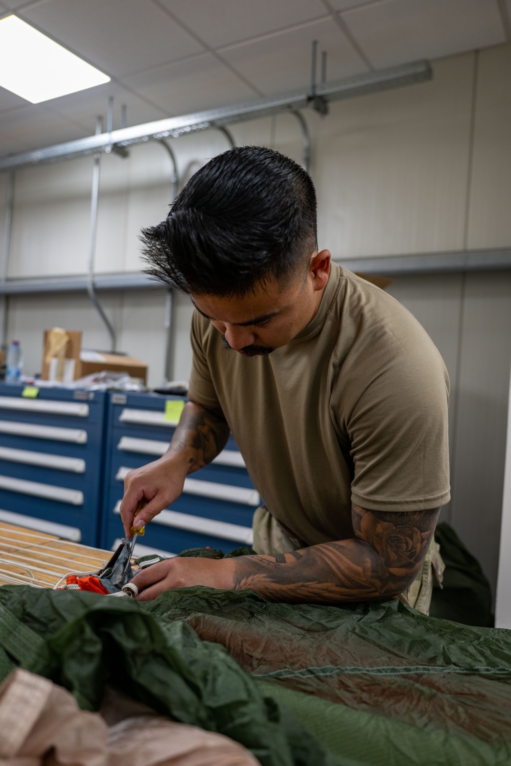 From Pack to Pilot: Forward-Deployed Parachute Inspections