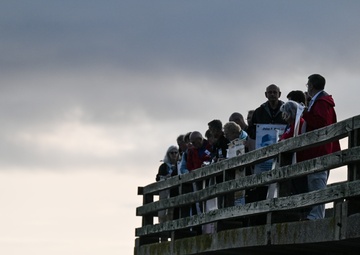 29th ID Soldiers honor Bedford Boys in early morning Omaha Beach ceremony