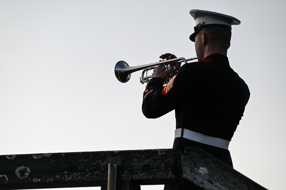 29th ID Soldiers honor Bedford Boys in early morning Omaha Beach ceremony