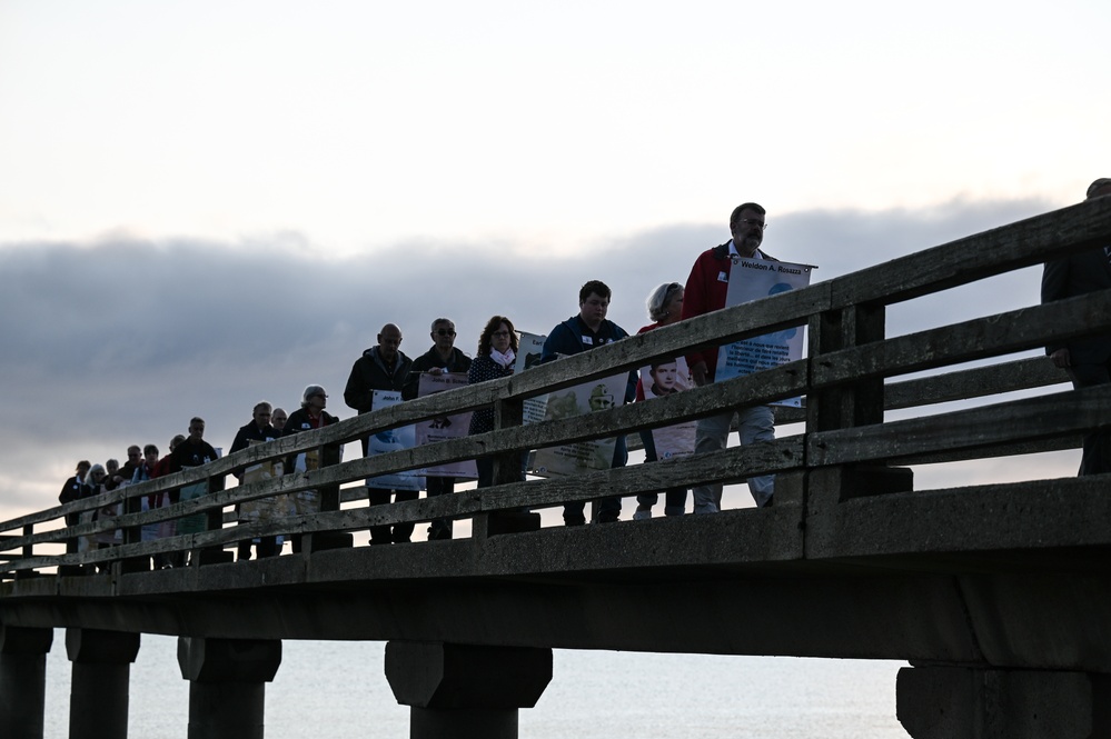 29th ID Soldiers honor Bedford Boys in early morning Omaha Beach ceremony