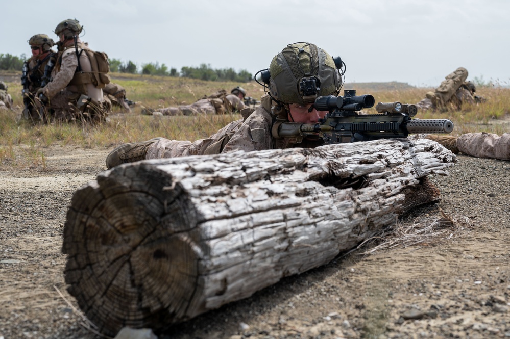 U.S. Marines conduct a CASEVAC exercise at Guantanamo Bay