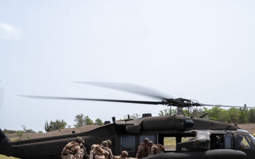 U.S. Marines conduct a CASEVAC exercise at Guantanamo Bay