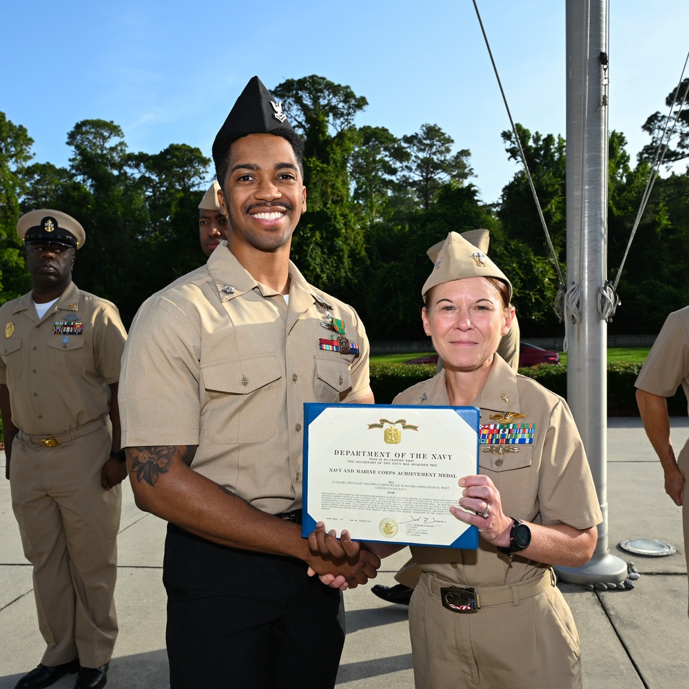 Awards Ceremony at Naval Hospital Jacksonville