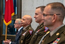 Woodruff takes command as Ohio adjutant general, Harris retires after 44 years of service