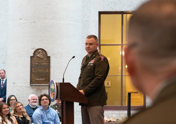 Woodruff takes command as Ohio adjutant general, Harris retires after 44 years of service
