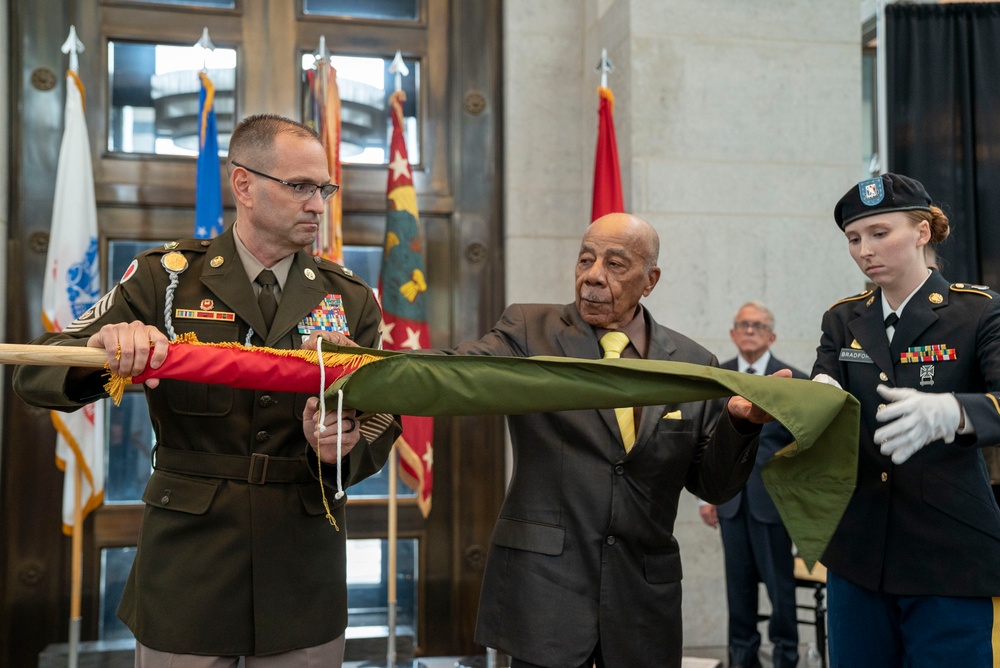 Woodruff takes command as Ohio adjutant general, Harris retires after 44 years of service