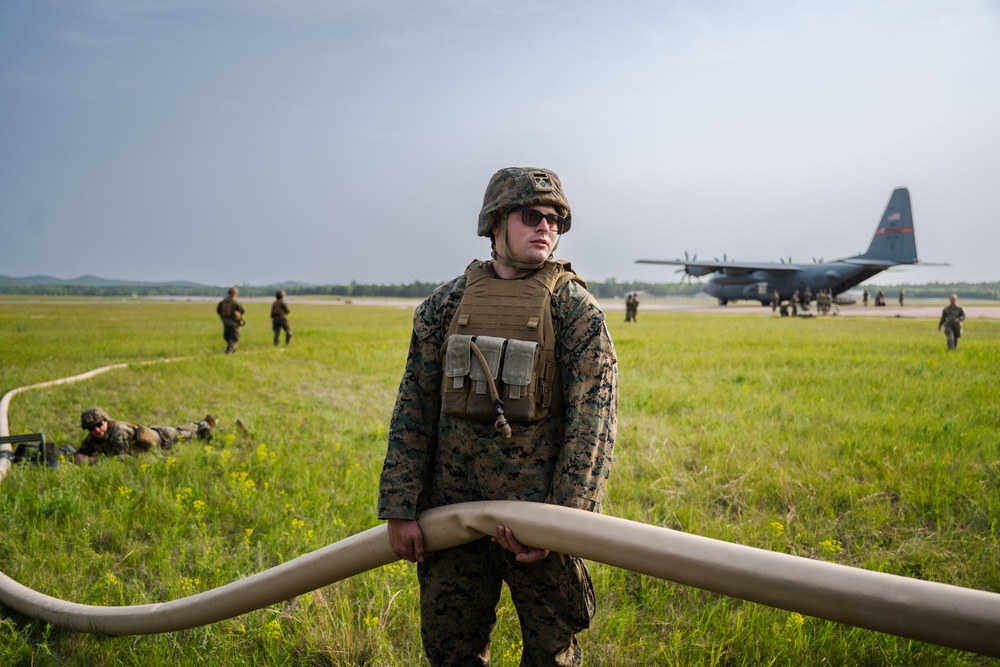 182nd partipates in FARP at Sentry North 25