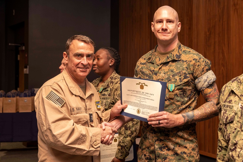 Navy and Marine Corps Relief Society Recognizes Hampton Roads Service Members