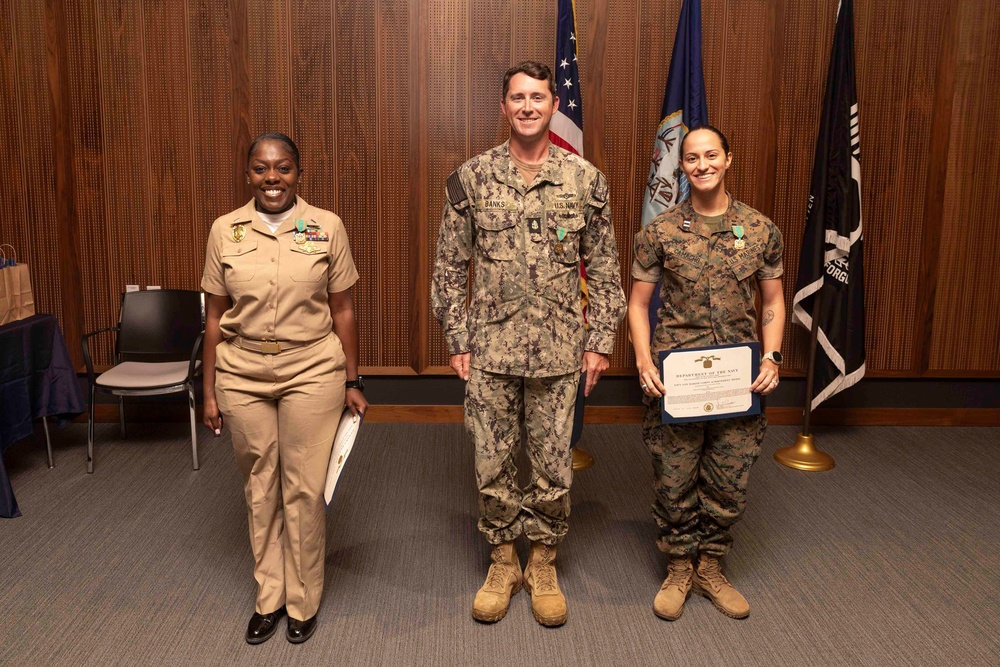 NMCRS Recognizes Hampton Roads Service Members