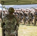 Chief of Army Reserve Re-enlists Soldiers at Mojave Falcon