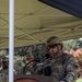 Chief of Army Reserve Re-enlists Soldiers at Mojave Falcon