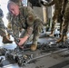 Air Force loadmasters prepare Army National Guardsmen