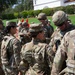 Chief of Army Reserve Re-enlists Soldiers at Mojave Falcon