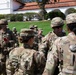 Chief of Army Reserve Re-enlists Soldiers at Mojave Falcon