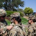 Chief of Army Reserve Re-enlists Soldiers at Mojave Falcon