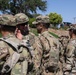 Chief of Army Reserve Re-enlists Soldiers at Mojave Falcon