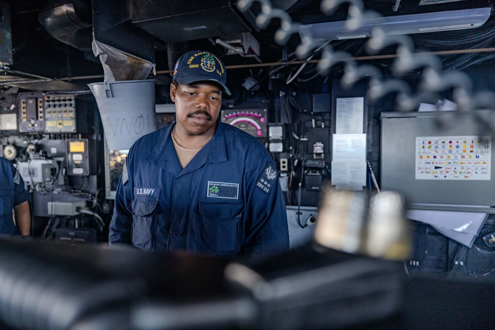 Daily Operations aboard USS Ralph Johnson