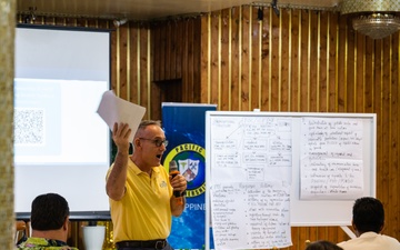 CFE-DM Hosts Humanitarian Assistance Disaster Response Workshop during Pacific Partnership 2025 in Virac, Philippines
