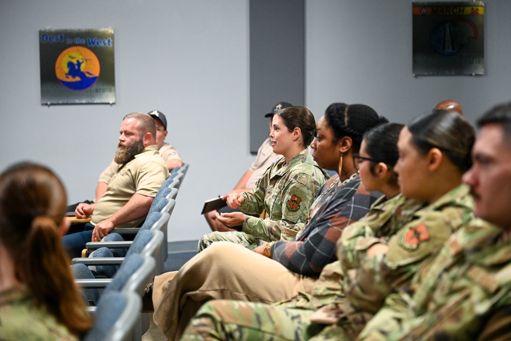 AETC inspectors hold WIT meeting at Altus AFB