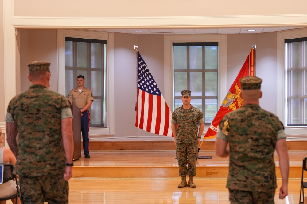 CLB-24 Relief and Appointment Ceremony